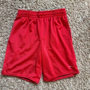 Boy’s Athletic Works Dri-Fit Shorts; Size L (10/12); Red